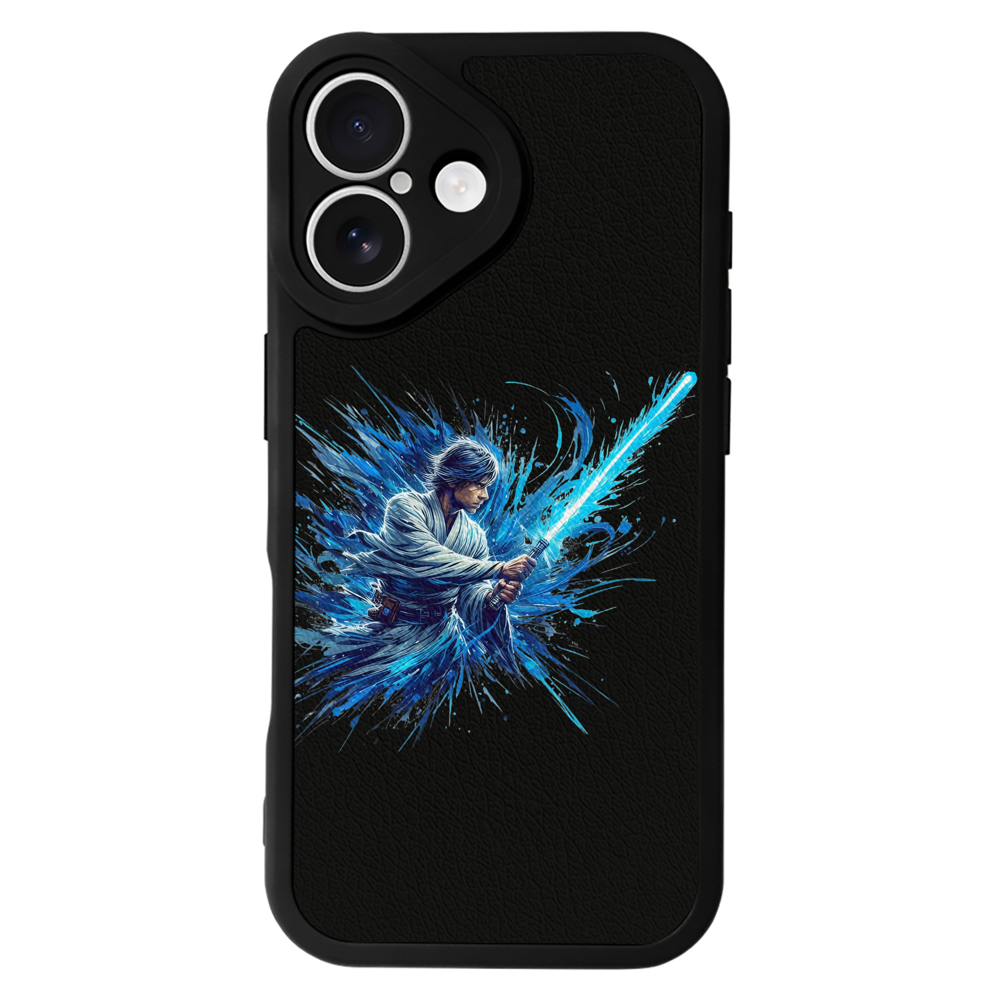 （画像用） スター・ウォーズ Star Wars 【iPhone 16シリーズ対応】シリコンスマホケース（レザー調） 材質：シリコン